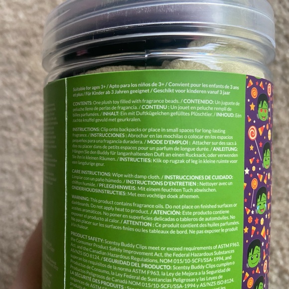 Scentsy STAR WARS C-3PO and FRANK N. STEIN Buddy Clips Smells Great! - Picture 10 of 12